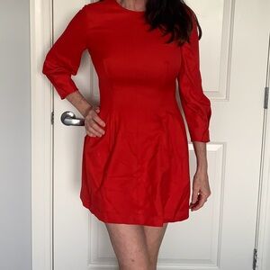 Zara Red Dress